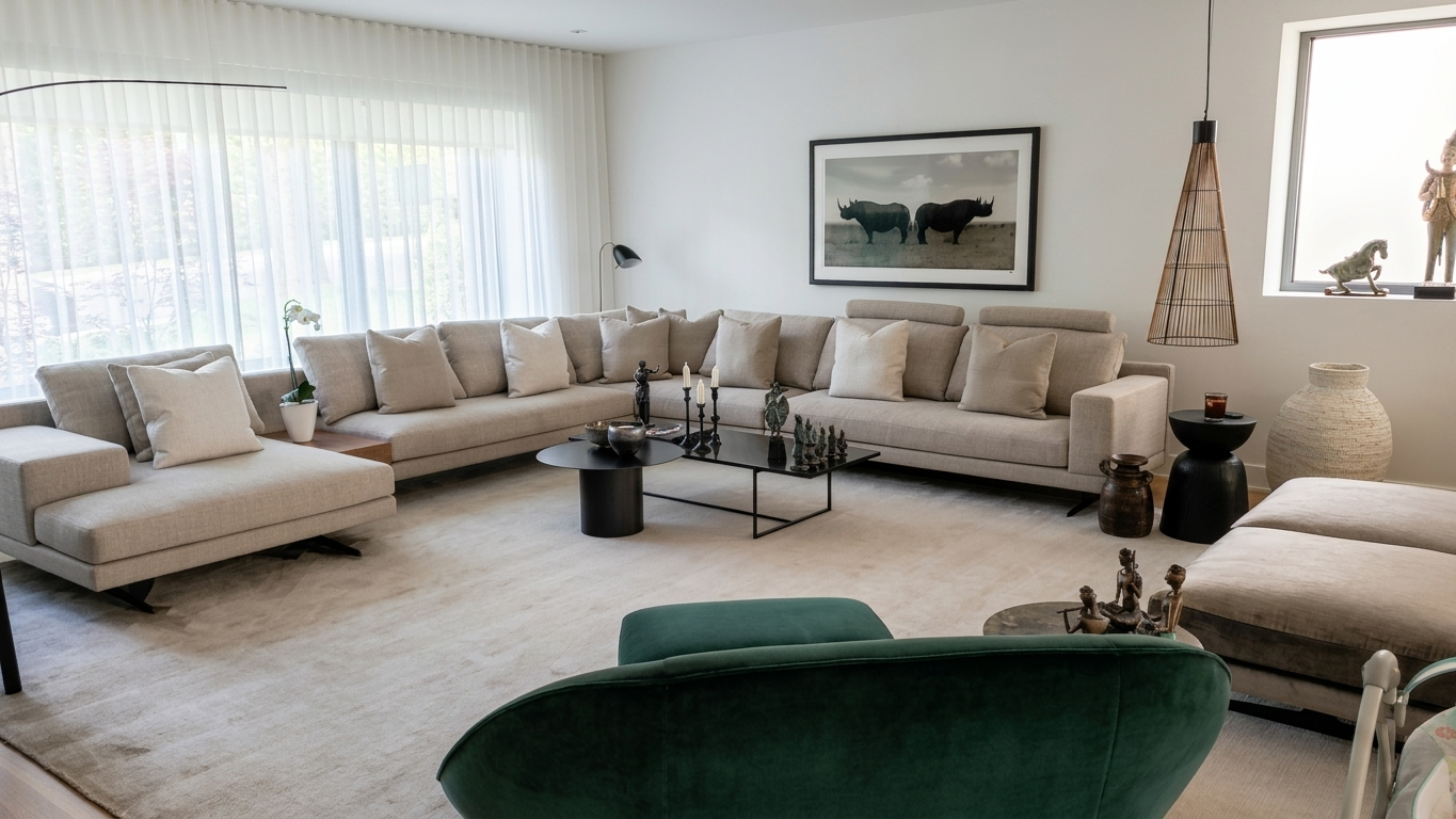 High-end furniture and living spaces by Meubles Ciano